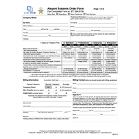 Order Form (Digital Delivery)